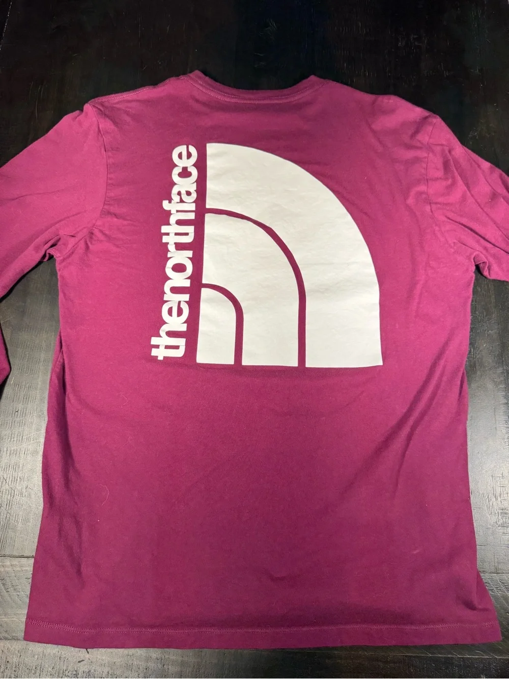 The North Face Maroon Logo T-Shirt
